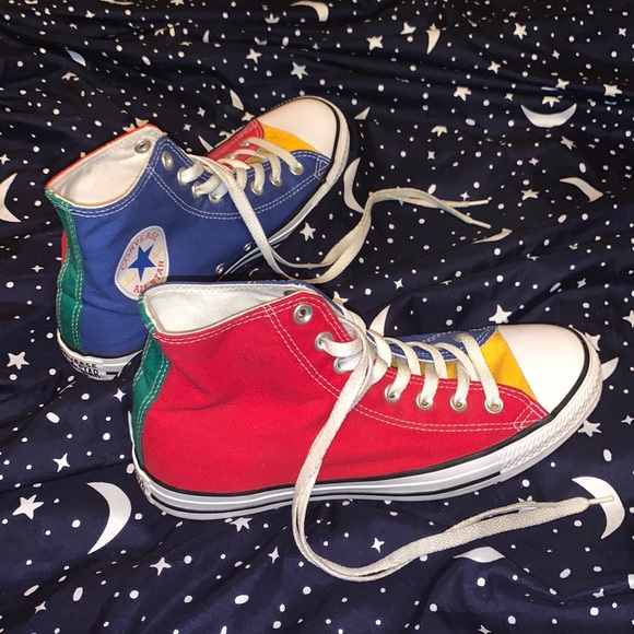 Converse Shoes - 🌹Primary Colour-Block Converse🌹